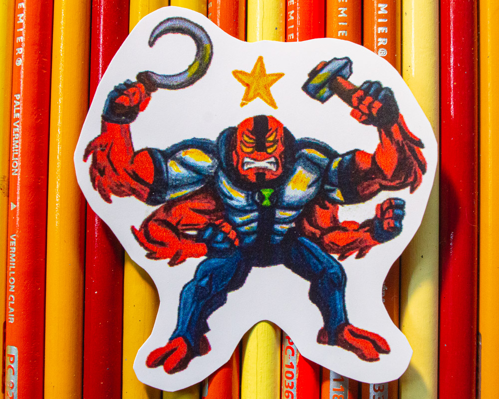 Four Arms Vinil.